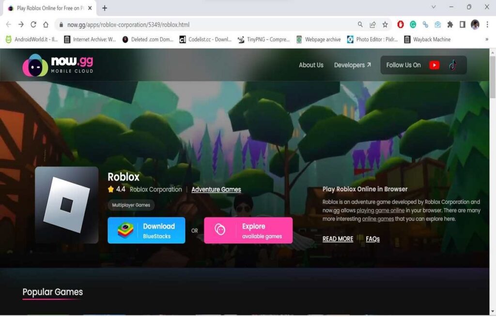 How To Play Roblox Online Free On Now.gg Roblox Unblocked